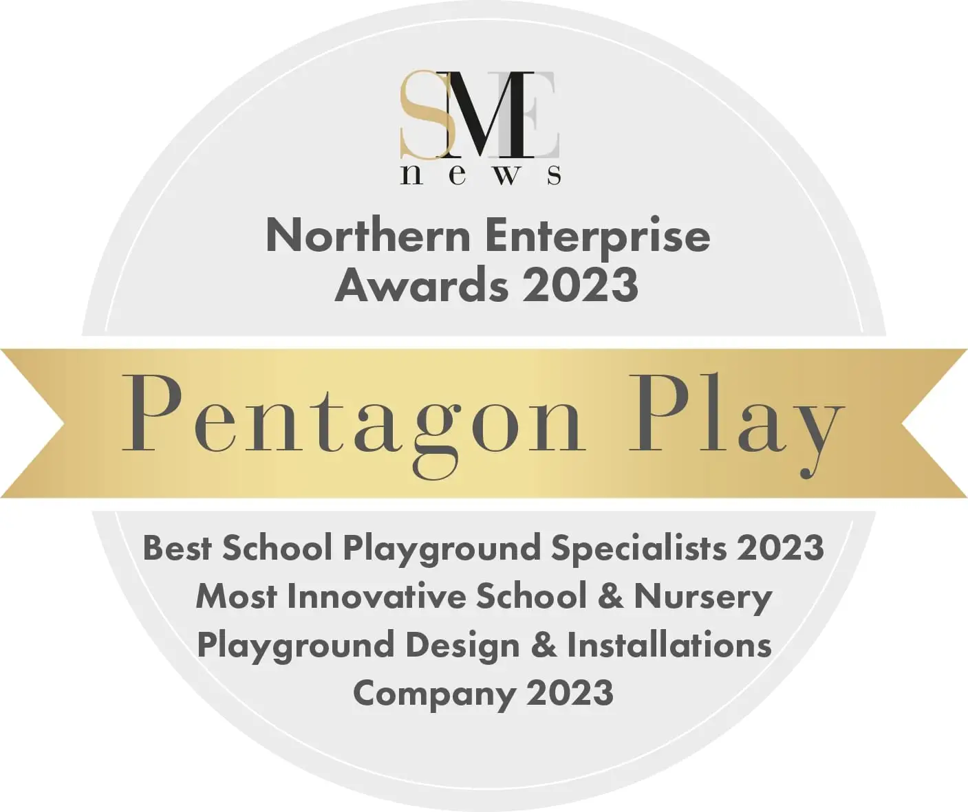 Winner of Northern Enterprise Awards for Best School Playground Specialist 2023