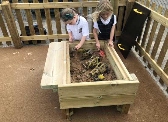 Sand tables for schools
