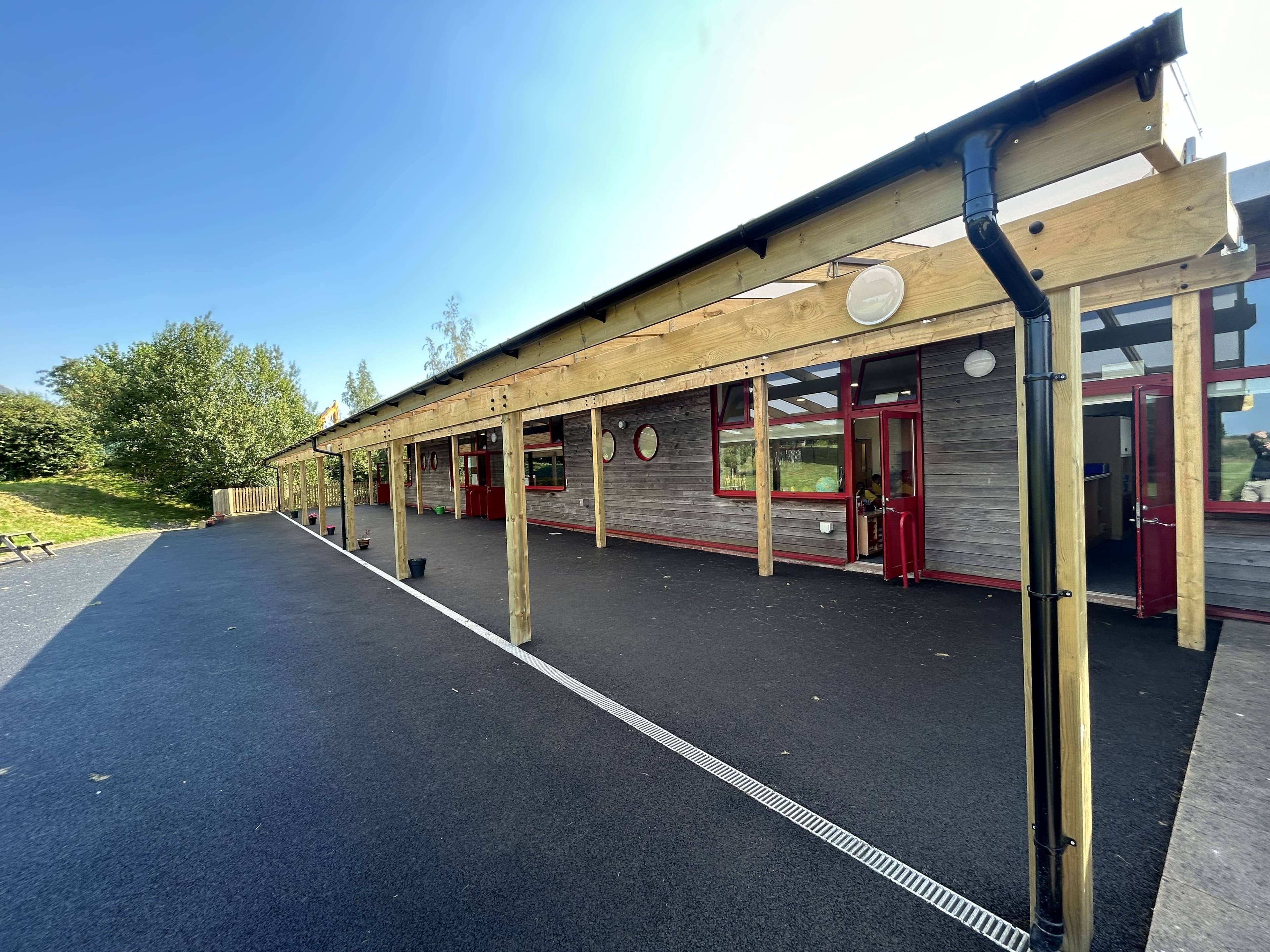A New Bespoke Canopy For Gilthill Primary School!