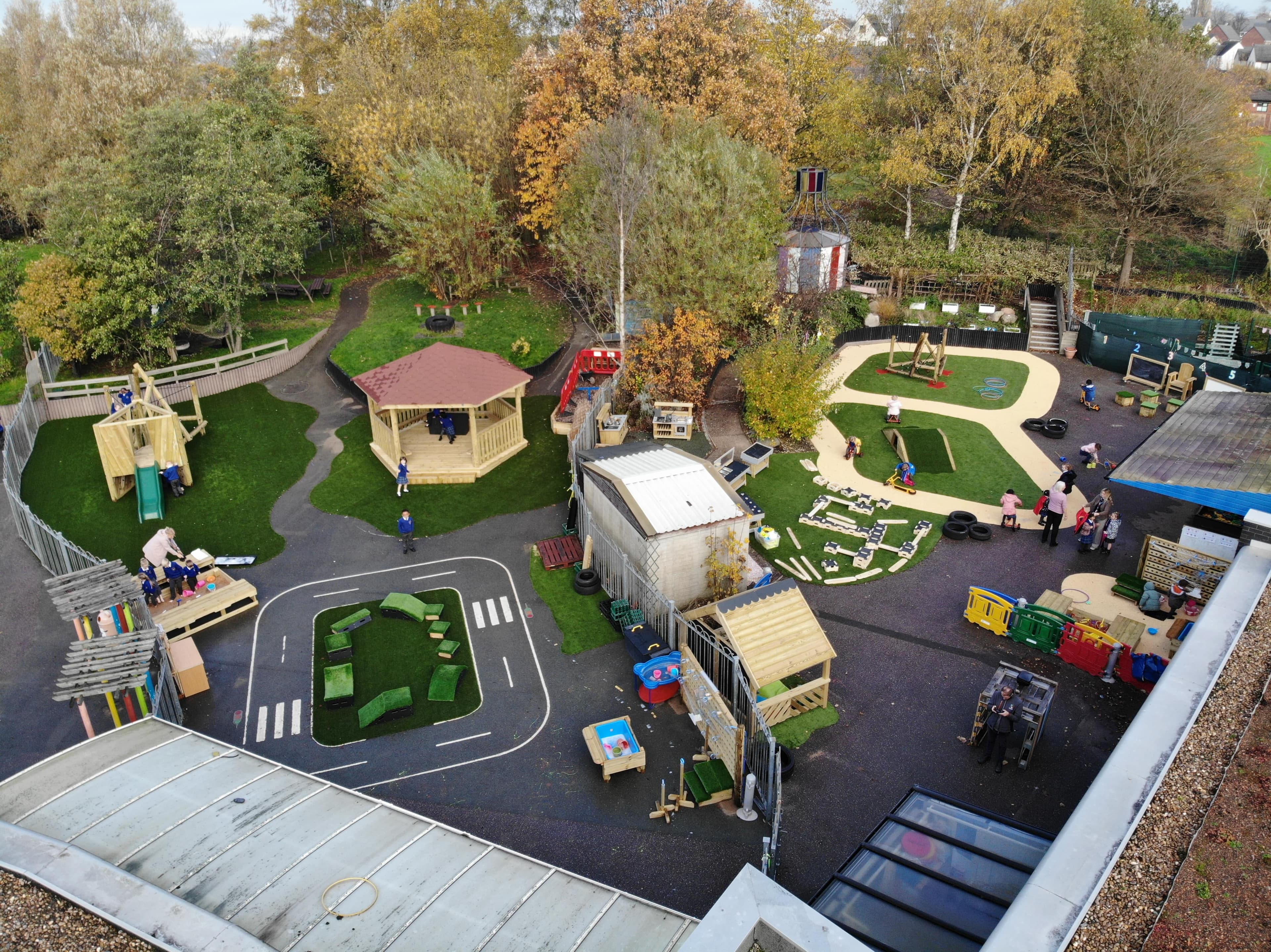 Kingsland Academy’s Two New Playground Makeovers!