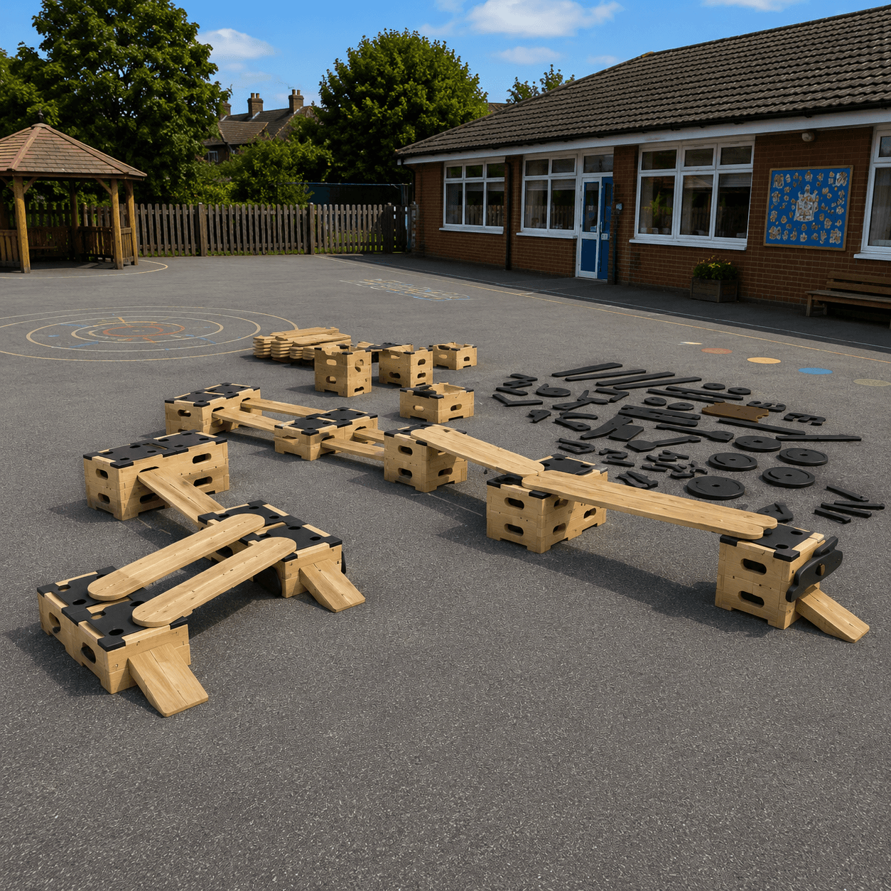 Play Builder Engineer Set with Role Play Additions (108 Pieces)