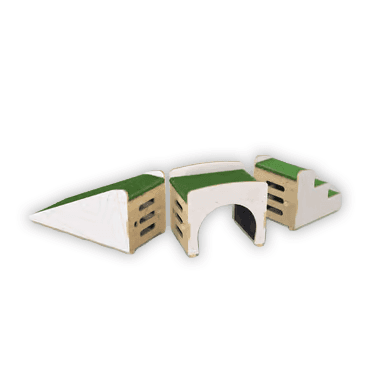 Up and Under Blocks Ramp & Stair