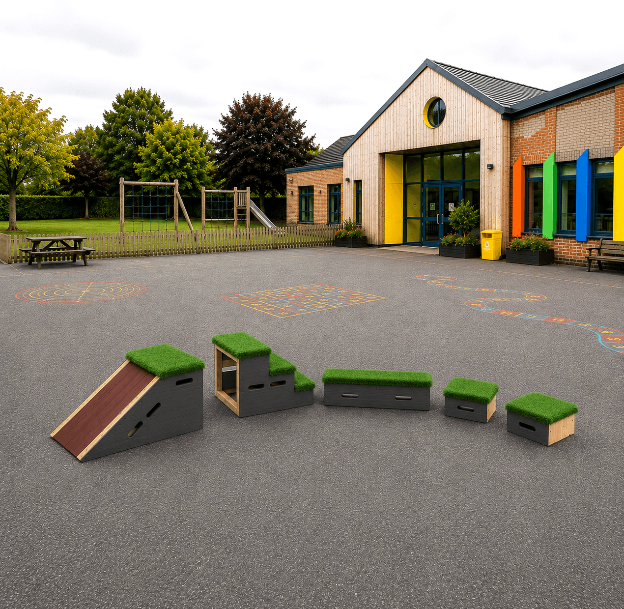 Get Set, Go! Blocks - The Chilterns Set (5 Pieces)