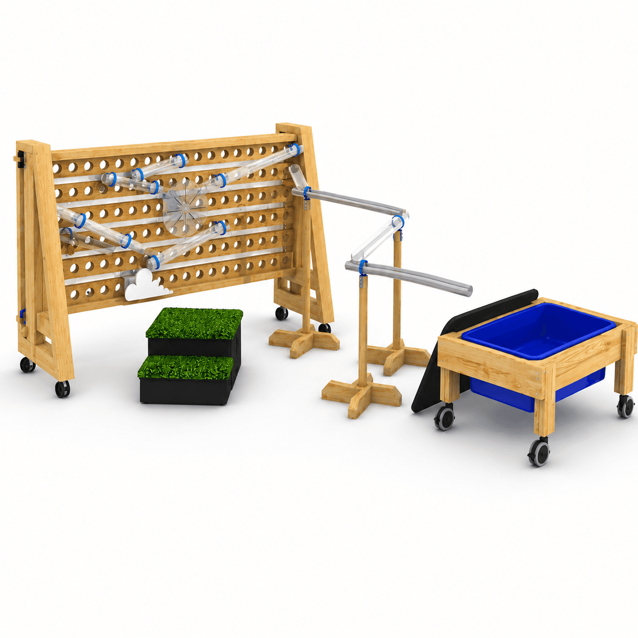 Movable Water Wall with Water Play Package