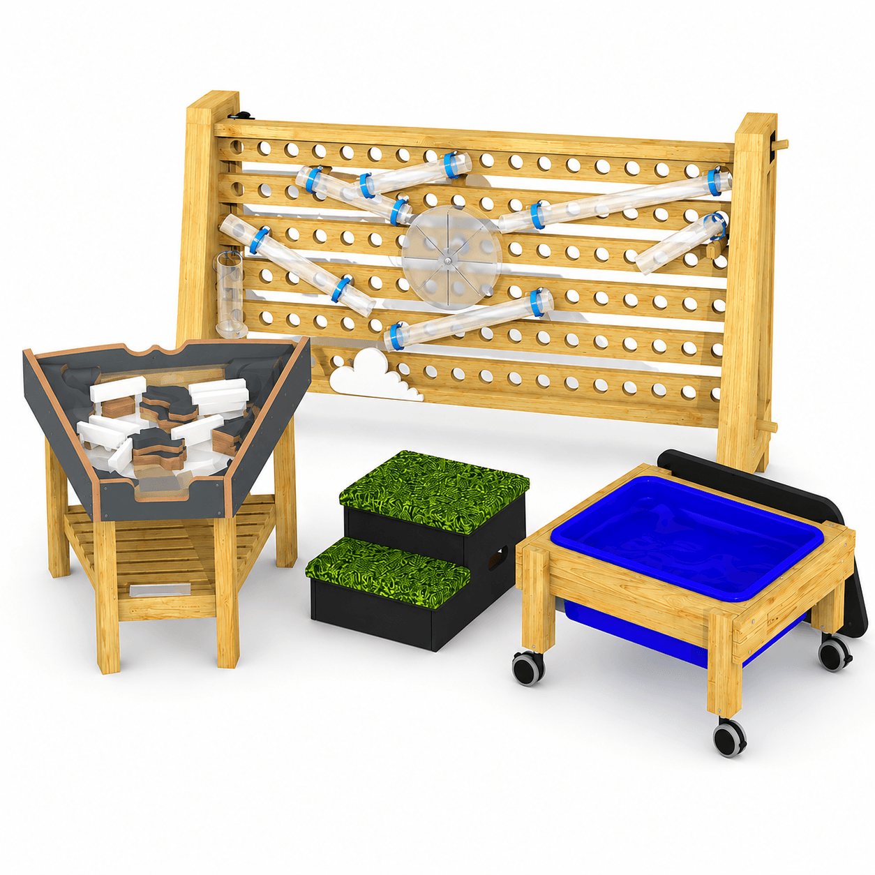 Movable Water Wall with Water Damming Package