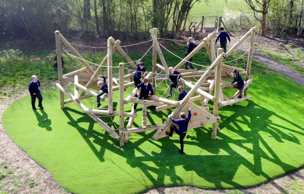 Promote Active Play in your playground with humongous and exciting climbing frames!