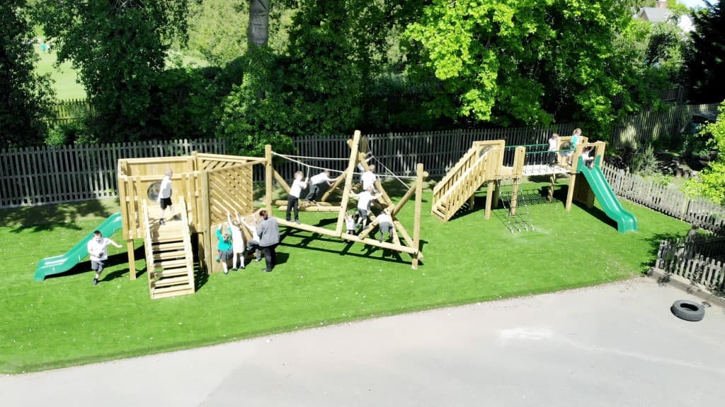 Combine pieces of our Active playground equipment together to create a dedicated Active Play Zone!