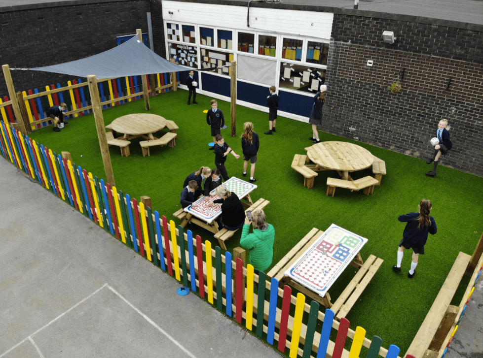 Durable fencing built for schools and nurseries
