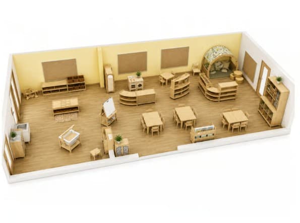 Create beautifully organised and inspiring learning spaces with our Indoor Classroom bundles!