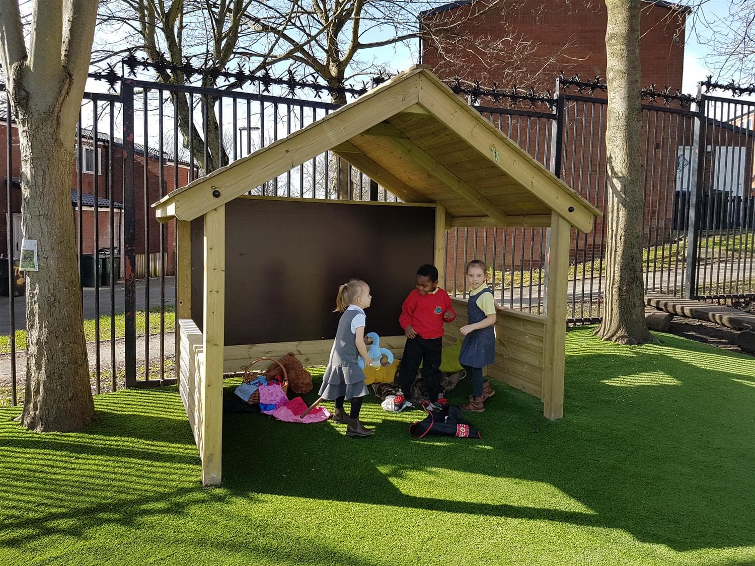 Playhouses that inspire imaginative role play