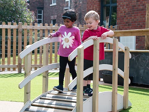Perfect for smaller playground spaces