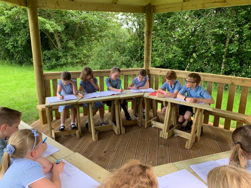 School Gazebos for year-round outdoor learning