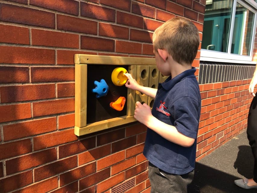 Provide tactile experiences that are both calming and educational