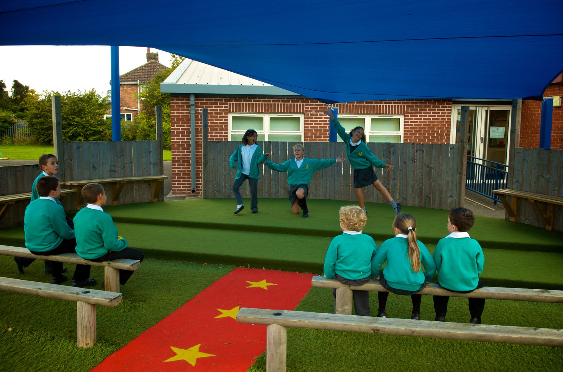 Boost children's confidence as they exalt their talent on our performance stage.