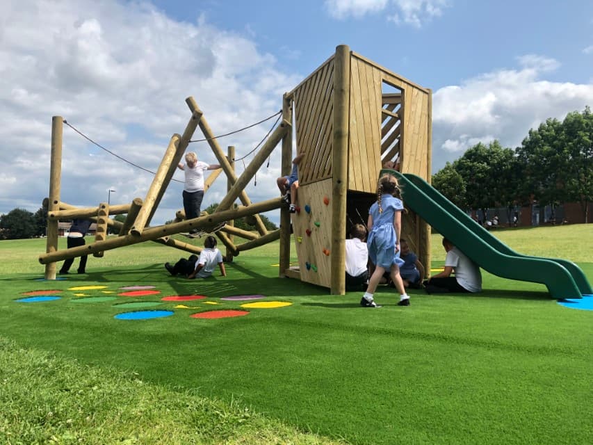 Enhance imaginative play and physical development in your school playground with Climbing Frames!