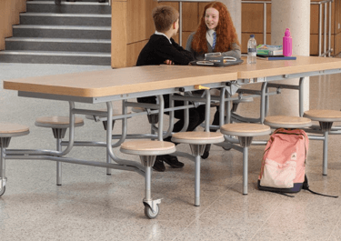 Each Spaceright table has been specifically designed for EYFS-KS2 children!