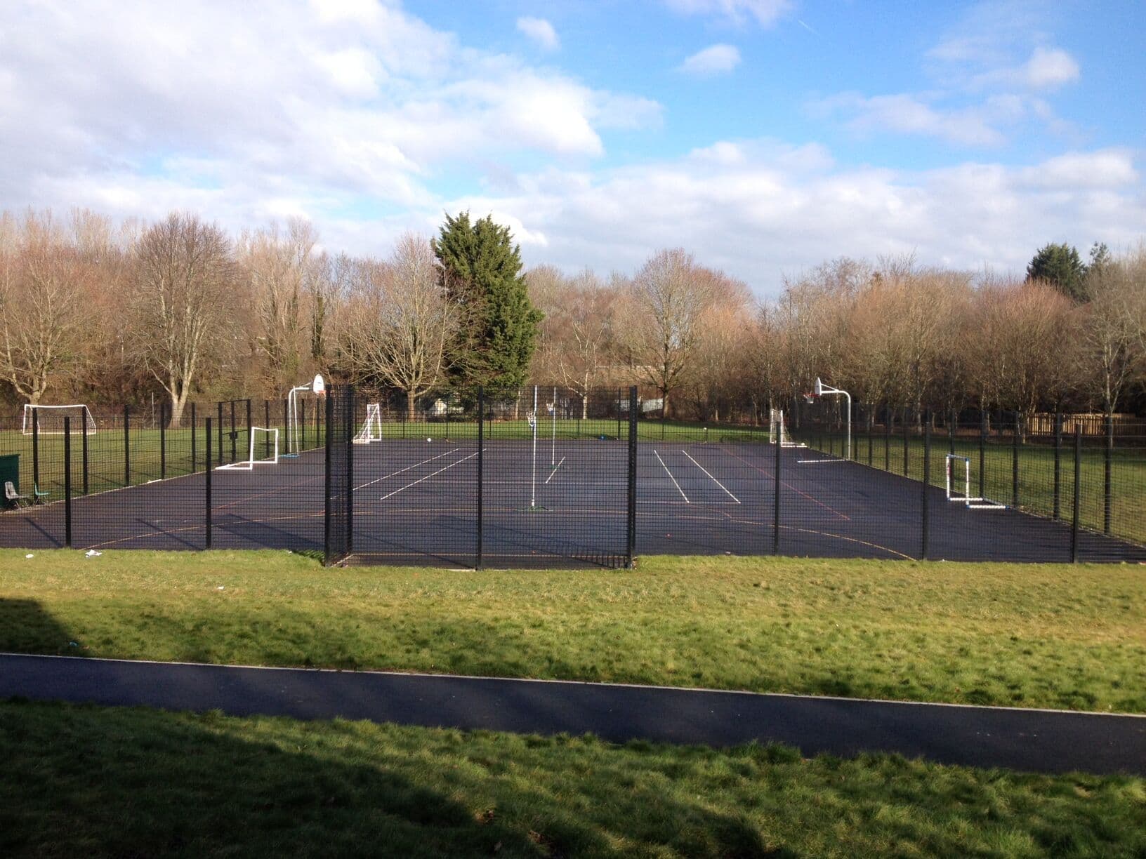A cost-effective surface for MUGAs