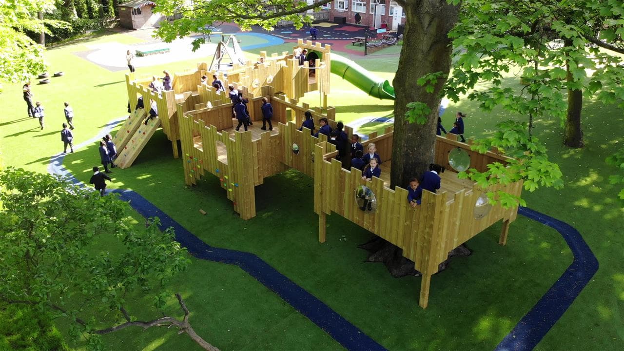 Enhance cooperation and friendship within your class with our Bespoke Treehouse.