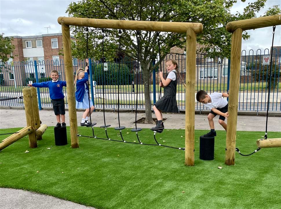 Improve all aspects of fitness for your pupils with the addition of our Trim Trail!
