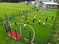 muga pitch for a school playground
