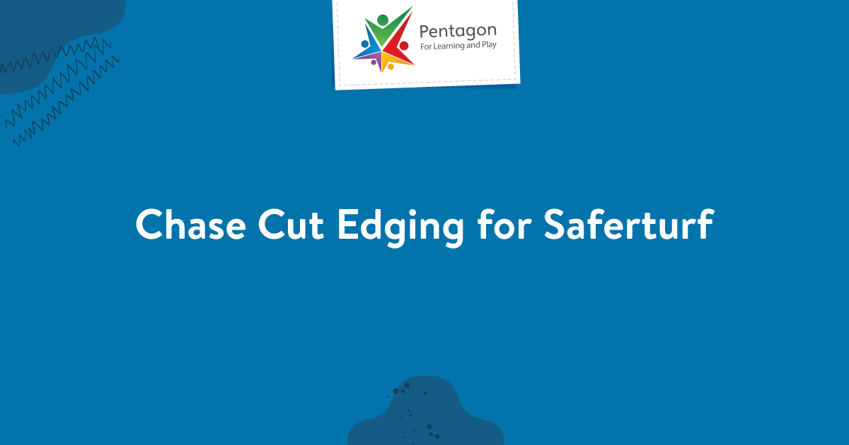 Chase Cut Edging for Saferturf | Pentagon Play