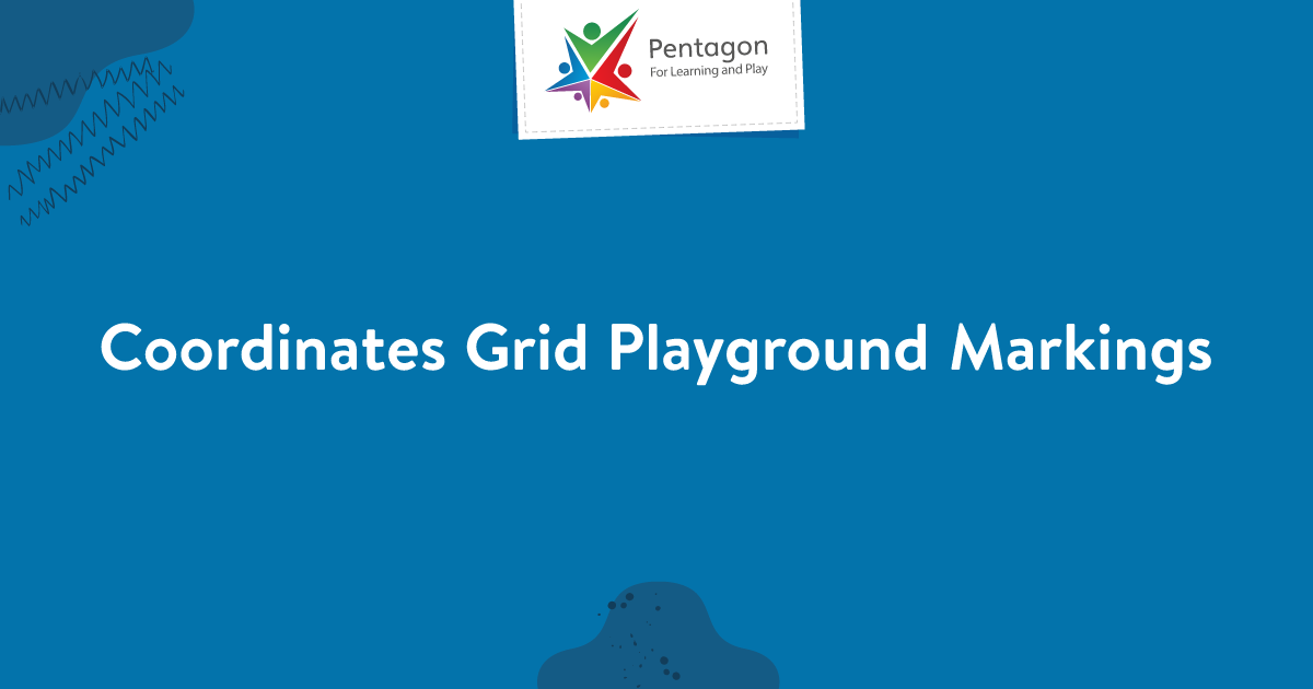 Coordinates Grid Playground Markings | Pentagon Play