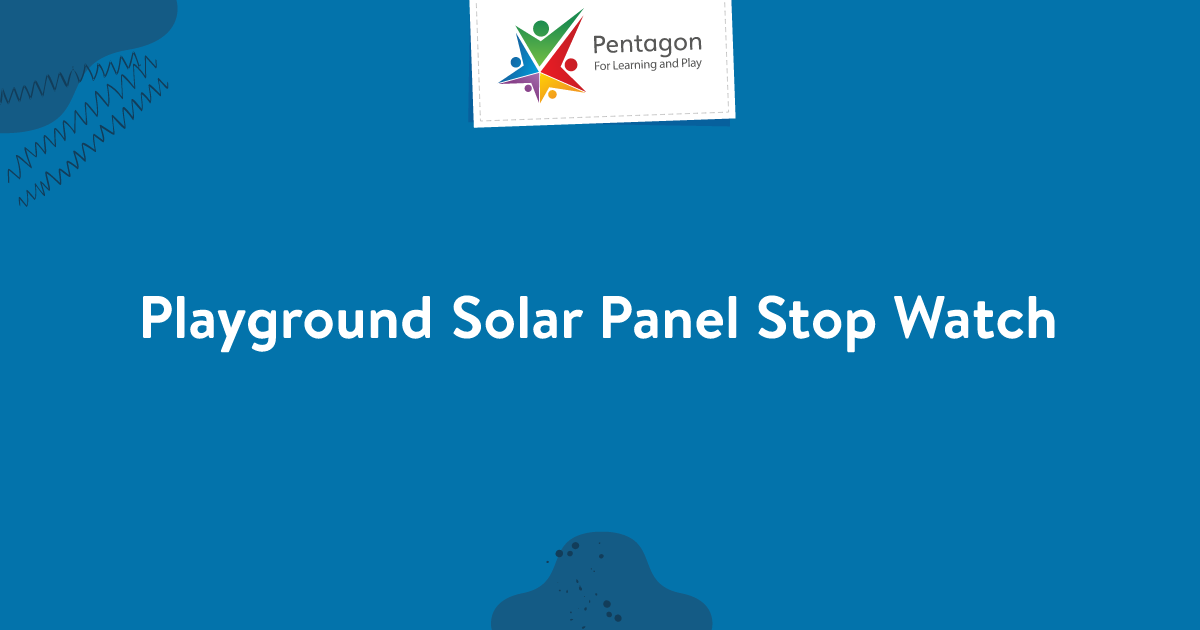 Playground Solar Panel Stop Watch | Pentagon Play