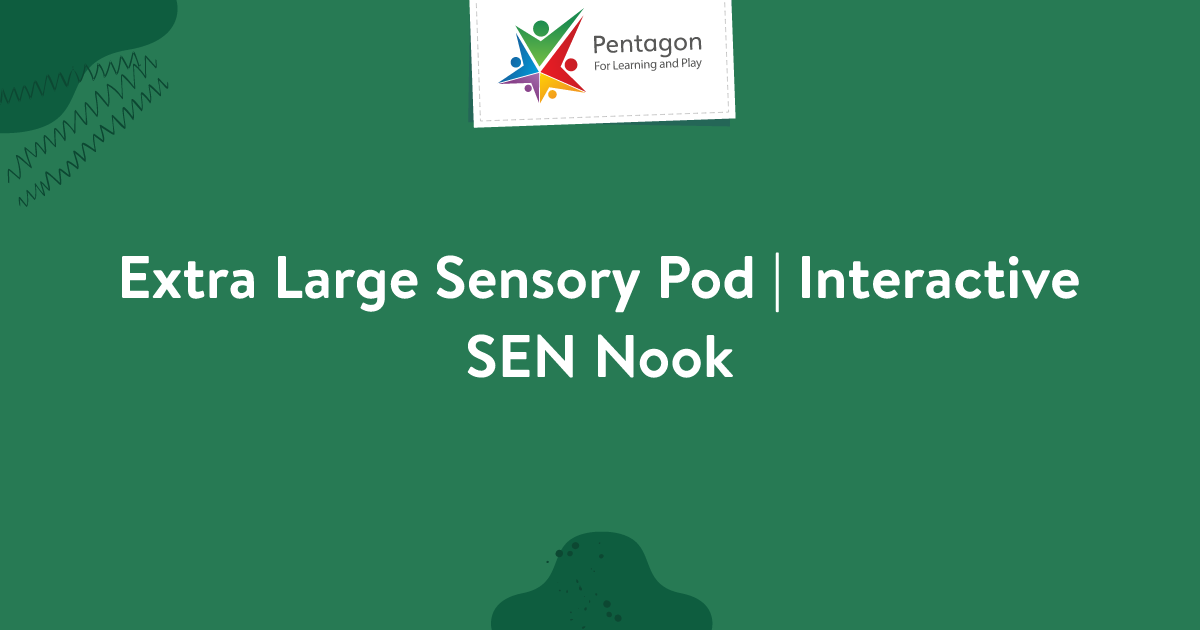Extra Large Sensory Pod | Interactive SEN Nook | Pentagon Play