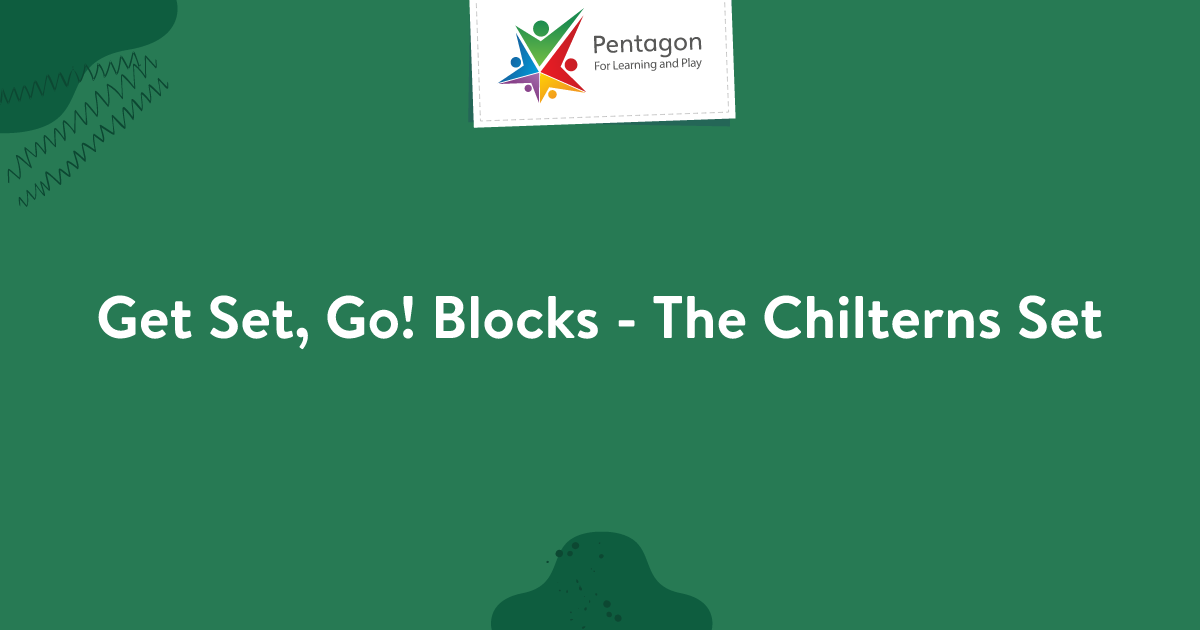 Get Set, Go! Blocks - The Chilterns Set | Pentagon Play