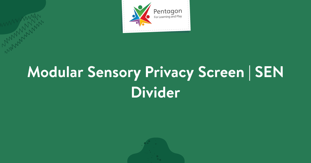 Modular Sensory Privacy Screen | SEN Divider | Pentagon Play