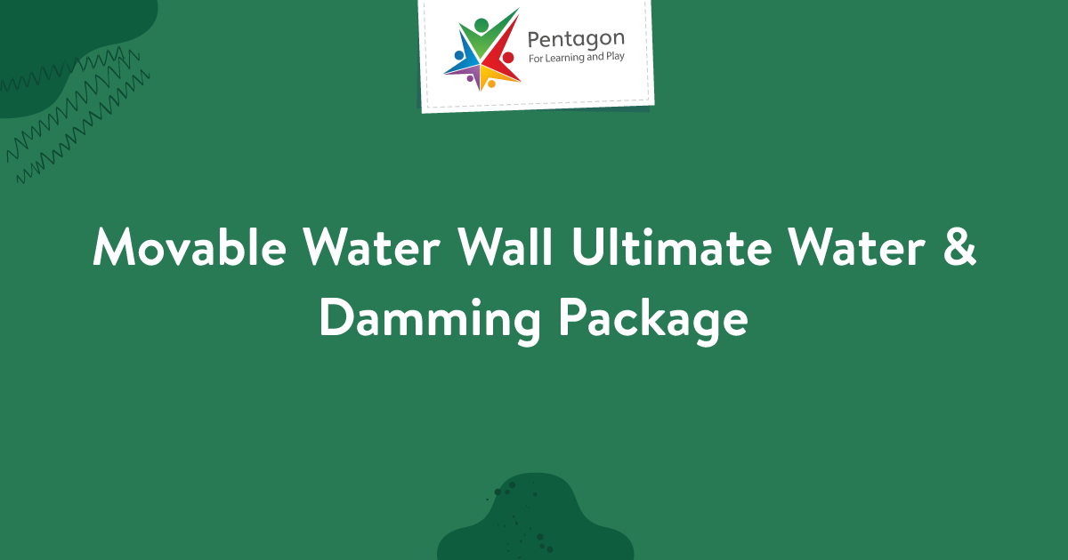 Movable Water Wall Ultimate Water & Damming Package | Pentagon Play
