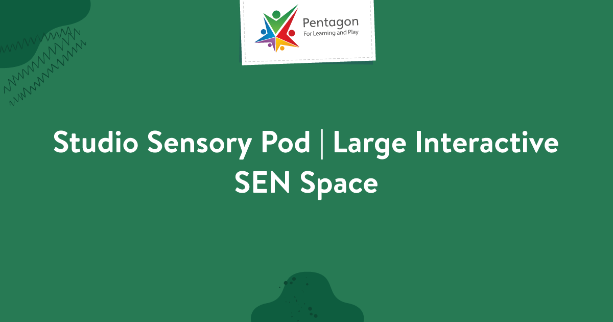 Studio Sensory Pod | Large Interactive SEN Space | Pentagon Play