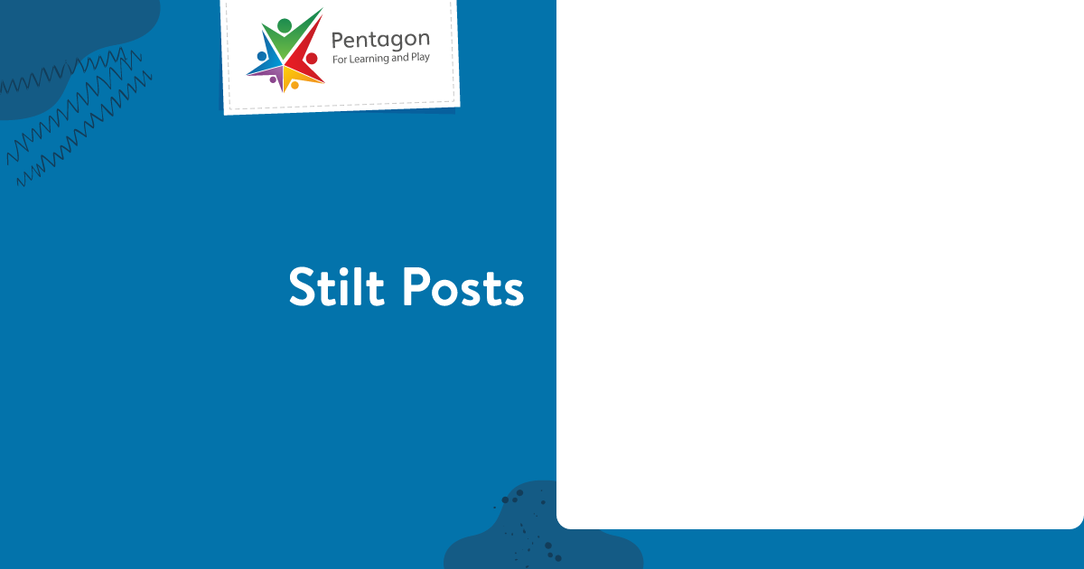 Stil Rool Post Stilt Posts | Pentagon Play