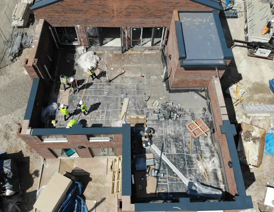 School playground before renovation